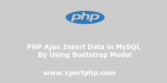 PHP Ajax Insert bootstrap modal