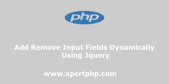 Add remove input fields dynamically using jquery