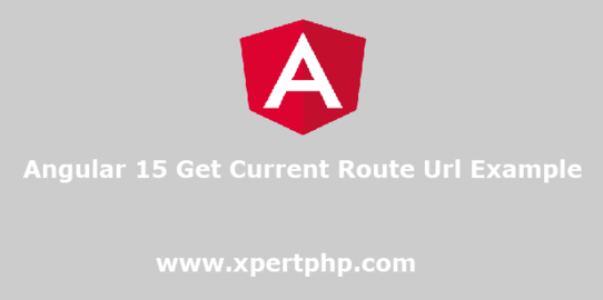 Angular 15 Get Current Route Url Example