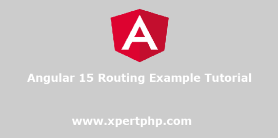 Angular 15 Routing Example Tutorial