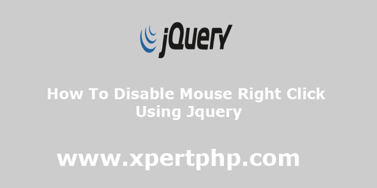 How to disable mouse right click using jquery