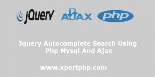 Jquery autocomplete search using php mysql and ajax