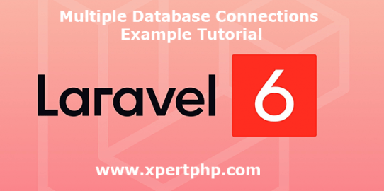 Laravel 6 multiple database connections example tutorial