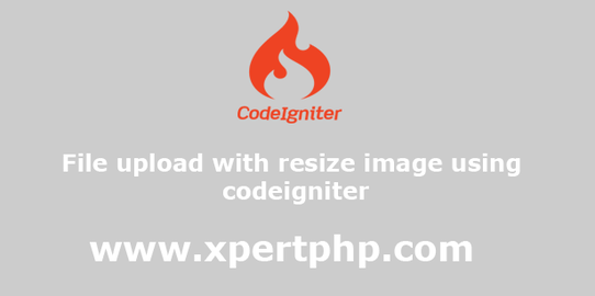 Upload image and create a thumbnail in codeigniter
