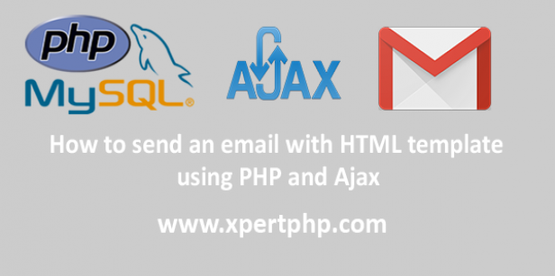 How to send an email with HTML template using PHP and Ajax