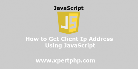 How to Get Client Ip Address Using JavaScript