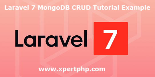 Laravel 7 MongoDB CRUD Tutorial Example