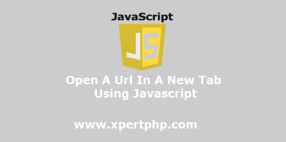 open url in new tab using javascript