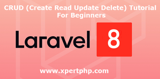 Laravel 8 CRUD (Create Read Update Delete) Tutorial For Beginners