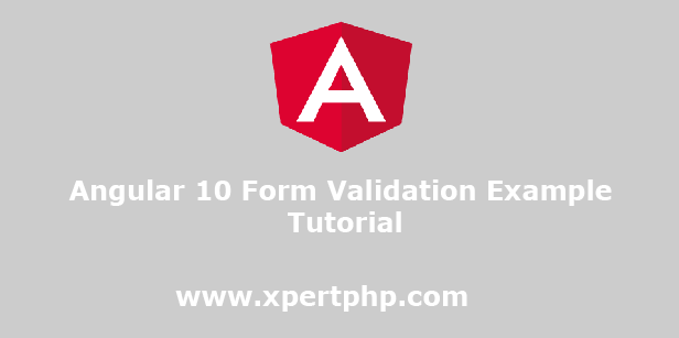 Angular 10 Form Validation Example Tutorial