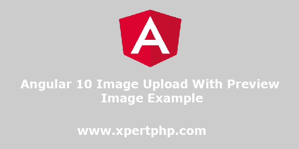 Angular 10 Image Upload With Preview Image Example