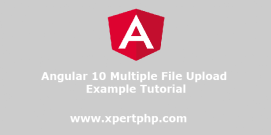 Angular 10 Multiple File Upload Example Tutorial