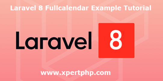 Laravel 8 Fullcalendar Example Tutorial