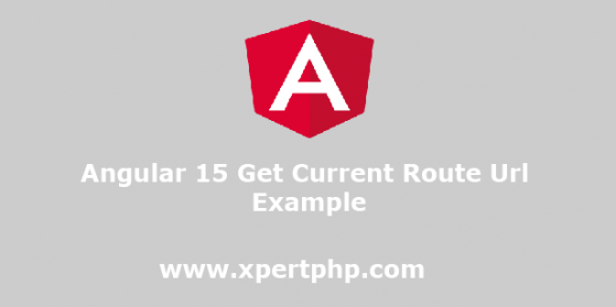 Angular 15 Get Current Route
