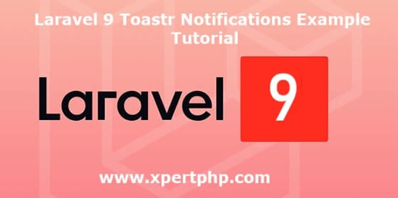 Laravel 9 Toastr Notifications