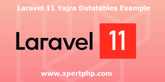Laravel 11 Yajra Datatables Example